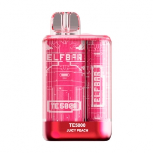 POD ELF BAR TE-5000 5000PUFF JUICY PEACH 5%