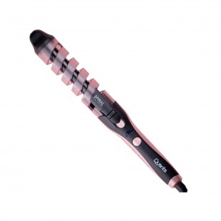 ONDULADOR CABELO QUANTA QTMC200 AUTOMATICO TUBO PRETO/ROSA BIVOLT