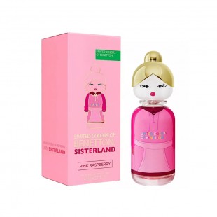 BENETTON SISTERLAND PINK RASPBERRY UNITED COLORS FEM 80ML EDT
