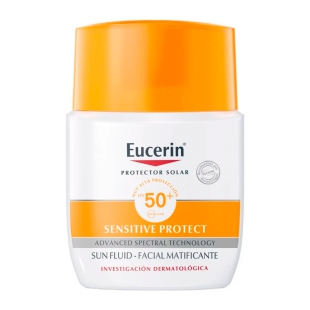 PROTETOR SOLAR FACIAL EUCERIN SENSITIVE PROTECT FPS50+ 50ML