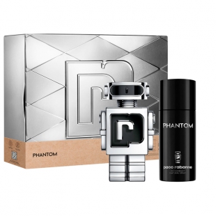 PACO RABANNE PHANTOM KIT MEN 100ML EAU DE TOILETTE+DESODORANTE 150ML LATA