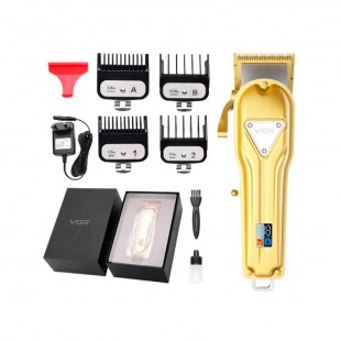 APARADOR DE PELO VGR V-140 DOURADO CARREGAVEL BIVOLT