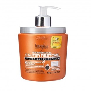 MASCARA FOREVER LISS CAUTER RESTORE CAUTERIZAÇAO CAPILAR 500GR