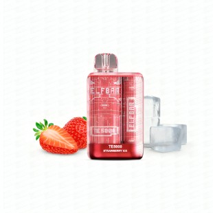 CIGARRO DESC POD ELF BAR TE-5000 5000PUFF STRAWBERRY ICE 5%