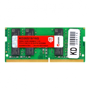 MEMORIA NB DDR4 16GB 2666MHZ KEEPDATA KD26S19/16G