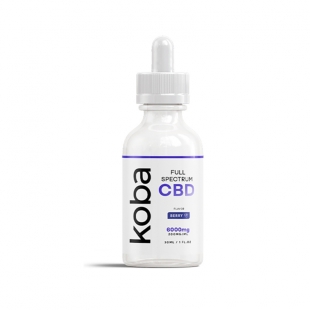 ÓLEO SUBLINGUAL KOBA FULL SPECTRUM CBD BERRY 6000MG