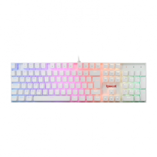 TECLADO USB GAMER REDRAGON K551W-RGB MITRA WHITE PT-RED PORTUGUES