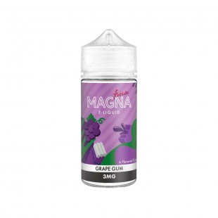 JUICE VAPE E.LIQUID MAGNA FUSION GRAPE GUM 3MG 100ML