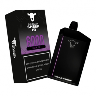 POD THE BLACK SHEEP 6K 6000PUFF GRAPE ICE 2.% NIC