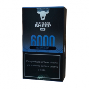 POD THE BLACK SHEEP 6K 6000PUFF BERRY BLUE 2.% NIC