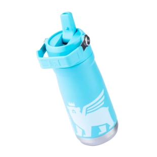 GARRAFA TERMICA STANLEY FLIP STRAW BOTTLE AZUL CIAN 500ML C/AL€A*