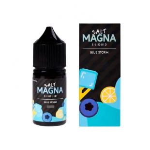 JUICE VAPE E.LIQUID SALT MAGNA ICE BLUE STORM 20MG 30ML*
