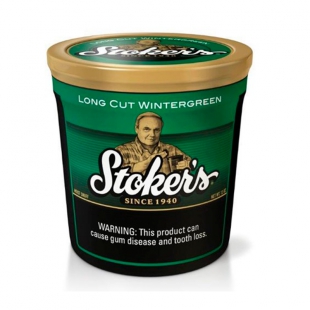 TABACO STOKERS LONG CUT WINTERGREEN VERDE 340GR