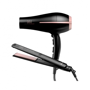KIT SECADOR + PRANCHA GAMA ELEGANCE CHIA 220V 2200W 900/s7150
