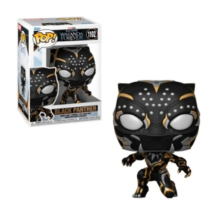 BONECO POP MARVEL BLACK PANTHER WAKANDA FOREVER BLACK PANTHER 1102