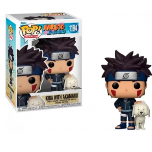 BONECO POP NARUTO SHIPPUDEN KIBA WITH AKAMARU 1194