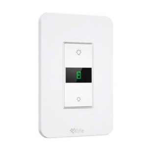 INTERRUPTOR SMART 4LIFE  FI7011 COM 1 INTERRUPTOR WITHE 110V