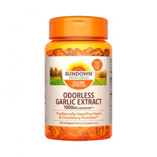 VITAMINA ODORLES GARLIC EXTRACCT SUNDOWN 1000MG 250 COMPRIMIDOS