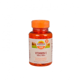 VITAMINA VITAMIN E SUNDOWN 180MG 400IU 100 COMP