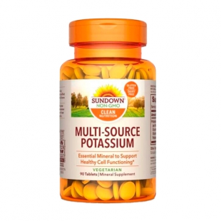 VITAMINA MULTI-SOURCE POTASSIUM SUNDOWN 90 COMPRIMIDOS