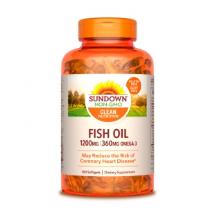 VITAMINA FISH OIL SUNDOWN 1200MG 360MG 100 COMPRIMIDOS