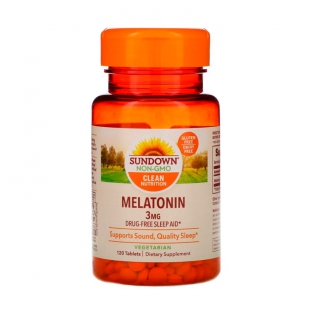 VITAMINA MELATONIN SUNDOWN 3MG 120 COMPRIMIDOS