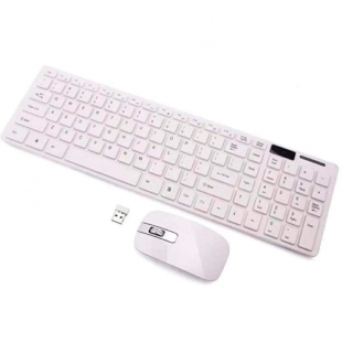 TECLADO+MOUSE USB H MASTON KB-520 BRANCO
