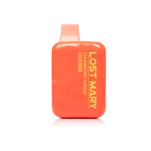 CIGARRO DESC POD LOST MARY ELF BAR OS-5000 5000PUF STRAWBERRY SUNDAE