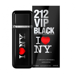 CAROLINA HERRERA 212 VIP BLACK I LOVE NY MEN 100ML EDP