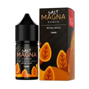 JUICE VAPE E.LIQUID SALT MAGNA TABACCO ROYAL GOLD 35MG 30ML