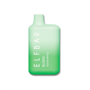 CIGARRO DESC POD ELF BAR BC-5000 5000PUFF SOUR APPLE 5%