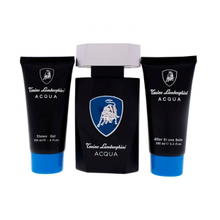 TONINO LAMBORGHINI ACQUA KIT MEN 125ML EDT+SHOWERGEL+AFTER100ML 038430