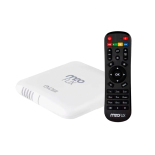 BOX MEOFLIX EVA SLIM 2/16GB IPTV/4K/VOD/ANDROID