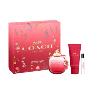 COACH KIT WILD ROSE FEM 90ML+7.5 EDP+SHOWER GEL 100ML