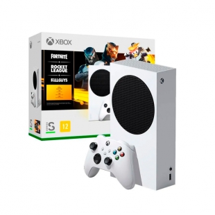 GAME XBOX SERIES S 1883 512GB Branco FORTNITE+ROCKET LEAGUE+FALLGUYS