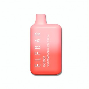 CIGARRO DESC POD ELF BAR BC-5000 5000PUFF WATERMELON BUBBLE GUM 5%