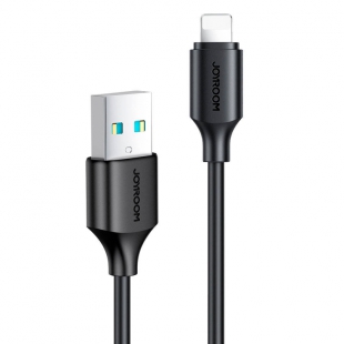 CABO USB JOYROOM S-UL012A9 IPHONE LIGHTNING PRETO 2.4A/1MT