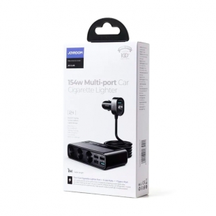 FONTE JOYROOM VEIC JR-CL06 4USB MULTI-PORT 154W PRETO