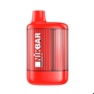 POD NIKBAR 8000 PUFF STRAWBERRY ICE 2% 18ML