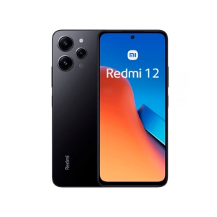 CELULAR XIAOMI REDMI 12 4GB+128GB GLOBAL MIDNIGHT BLACK