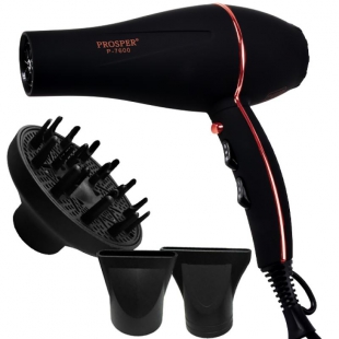 SECADOR PROSPER P-7600 PRETO 110V/7000W