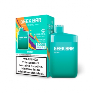 POD GEEKBAR 5000 PUFF MINT 5% 14ML