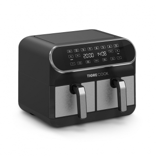 FRITADEIRA TIGRECOOK AFT08003F PRETO 8L DUO/1700W/220V 50/60HZ