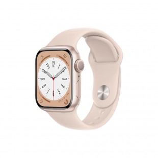 APPLE WATCH S8 41MM MNUF3LL/A GPS STARLIGHT ALUM M/L