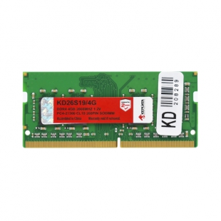 MEMÓRIA NB DDR4 4GB 2666MHZ KEEPDATA KD26S19/4G
