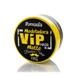 POMADA MODELADORA BARBER SHOP VIP HAIR MATTE 130G