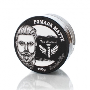 POMADA MODELADORA BARBER SHOP TWO BRATHERS PEROLADA 150G