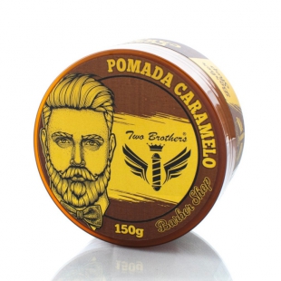 POMADA MODELADORA BARBER SHOP TWO BRATHERS CARAMELO 150G