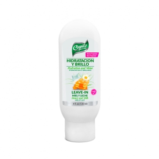 LEAVE-IN CAPILAR HIDRATAÇÃO E BRILHO MEL E LEITE 120ML