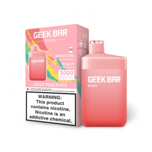 CIGARRO DESC POD GEEKBAR 5000 PUFF JUICY PEACH 5% 14ML* 430343